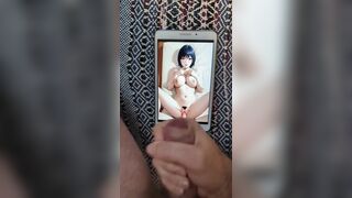 Korean Ex-girlfriend Anime Cum Tribute