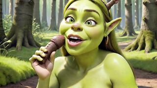 Fiona Wanders Nude Through The Woodland - Shrek Parody