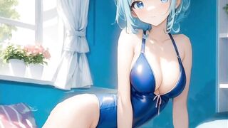 One piece swimsuit anime girls compilation ワンピース水着アニメ女の子コンピレーション
