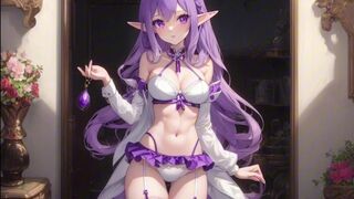 Elf girls anime hentai compilation エルフの女の子アニメエロコンピレーション