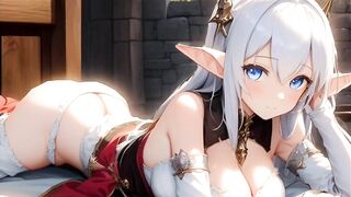 Elf girls anime hentai compilation エルフの女の子アニメエロコンピレーション