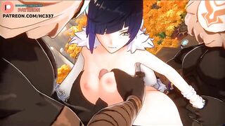 YELAN HARD FUCKED IN THE FOREST - HOTTEST GENSHIN IMPACT HENTAI 4K 60FPS