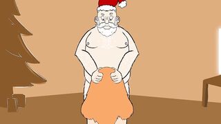 Santa cheats on Mrs. Claus