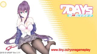 Cute college lady having sex with men in 7 days girlfriend new hentai gameplay