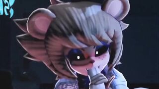 FNAF Security Vulnerability In an office of Freddy Fazbear Megastore, Vanessa fucked and sucked.