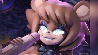 Five Nights At Freddys Hentai Compilation FOXY! very HOT p2