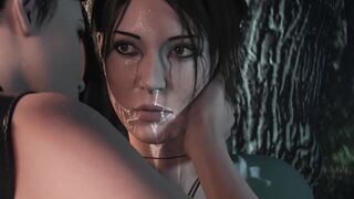 A huge monster with a dick catches up with a naked game heroine jill resident