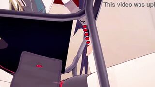 3D Hentai: Succubus treats her slave to drinking and playing