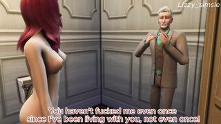 Sugarbaby get's a big dick for Christmas - sims 4 - 3d animation