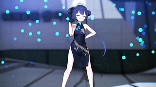 【MMD R18 Blue Archive/4k】 ~《Ryuuge Kisaki (竜華キサキ) 》 ~《『热爱105℃的你』》