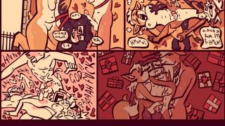 Berry Merry Christmas!???????????????? [Hentai Comic Dub]