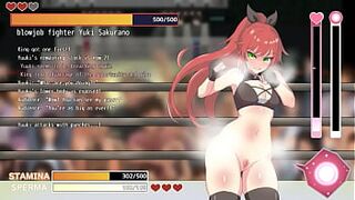 Red haired woman having sex in Princess burst new hentai gameplay