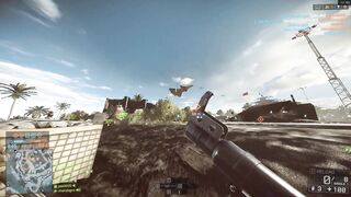 Battlefield 4 - rpging a low flying jet