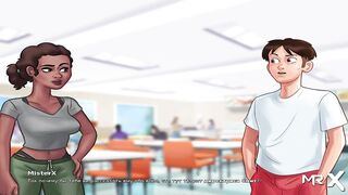 Student Fucked her hot Teacher - Anime Hentai Gameplay