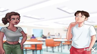 Student Fucked her hot Teacher - Anime Hentai Gameplay