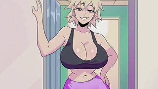 Izuku fucks Mitsuki Bakugou until he cum in her pussy My Hero academia hentai