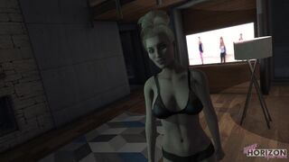 The Friend Starring Kara and Bree: Blowjob, brake failure, and riding animation