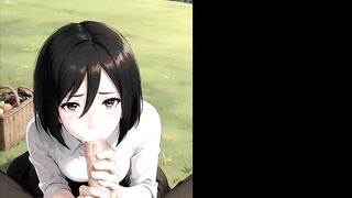 Mikasa Ackerman Hentai (AOT) (Jerk Off Encouragement)