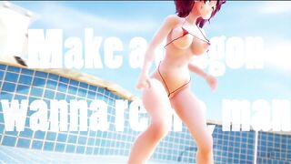 Mmd R18 Short Chan Celebrate in the Empty Pool no Water 3d Hentai