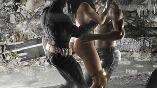 Wonder Woman DP by Batman and Bruce Wayne