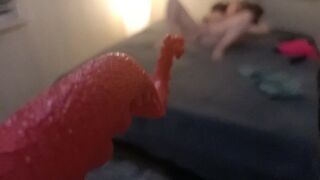 Pink Sticky Tentacle is Hungry for PAWG Pussy