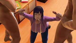 Hinata has Sex for the first Time with the Kage Bunshin no Jutsu