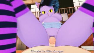 (3D Hentai)(Furry)(Undertale) Sex with Catty