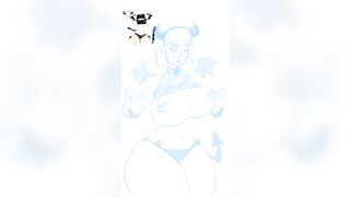 Breast Expansion Outfit Meme Speedpaint, Thick Thighs, Vertical Video