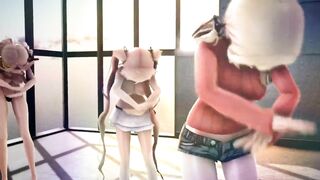 Mmd R18 Printz,Murasame,Kongo Fucked Sex Party Hot and Sexy will make you Fun Easy Fap Challenge