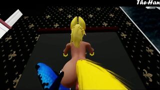 Second Life - Smashing Liru from behind