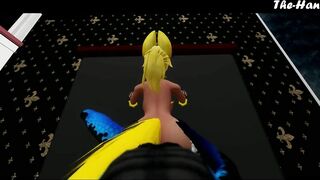 Second Life - Smashing Liru from behind