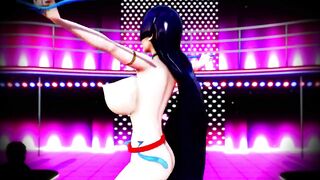 Mmd R18 Minamoto no Raiko Hot and Sexy MILF Eating Cum out of Condom Fate Grand Order 3d Hentai