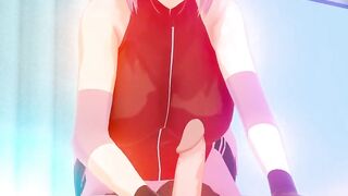 Crossing Lust Part 1 - Sakura Giving a Handjob