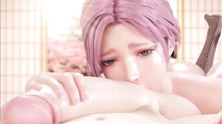 【MMD R-18 SEX DANCE】NAUGHTY JUICY SUCKING COCK HOT MOUTH 倒錯した口 [MMD]