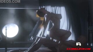 Lara Gets Possessed so she Takes a Wild Ride on COCK - 3D ANIMATION
