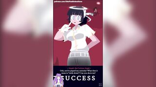 Azazel ( Helltaker ) Before After Pregnancy