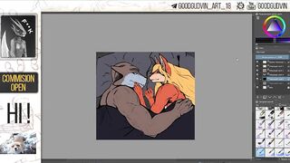 55 Speed Paint - Kinktober After sex time