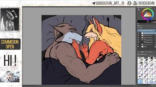 55 Speed Paint - Kinktober After sex time