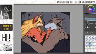 55 Speed Paint - Kinktober After sex time