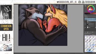 55 Speed Paint - Kinktober After sex time