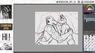 55 Speed Paint - Kinktober After sex time