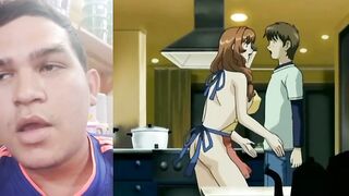 They break Momoko ass in the kitchen uncensored hentai