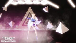 [MMD] HELLOVENUS - Mysterious Ahri Sexy Kpop Dance League of Legends Uncensored Hentai 4K 60FPS