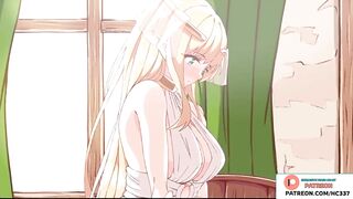 BIG TITS ELF GIRL CUTE FUCKING IN HOUSE END GETTING CREAMPIE - ELF HENTAI ANIMATION 60FPS