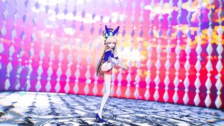 【MMD BlueArchive 4k/60fps】《Asuma Toki (飛鳥馬トキ)》~《DECO27 ft. 初音ミク (Hatsune Miku) ラビットホール》