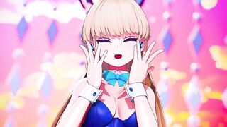 【MMD BlueArchive 4k/60fps】《Asuma Toki (飛鳥馬トキ)》~《DECO27 ft. 初音ミク (Hatsune Miku) ラビットホール》