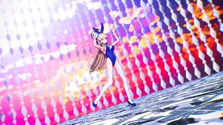 【MMD BlueArchive 4k/60fps】《Asuma Toki (飛鳥馬トキ)》~《DECO27 ft. 初音ミク (Hatsune Miku) ラビットホール》