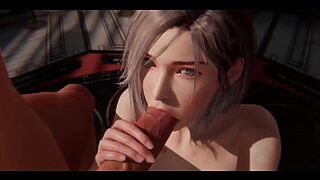 Uncensored Hentai/3d | Inase Blowjob and fuck | Rise of Eros