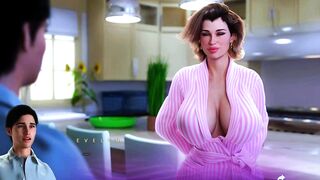 9# SEX SCENE WITH EVELYN JERKING OFF IN THE KITCHEN - FROM APOCALUST