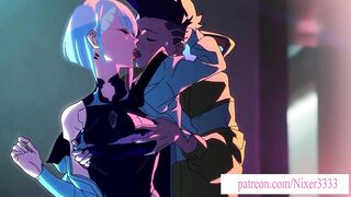 Anime Cyberpunk Edgerunners Lucy and David First Sex Hentai